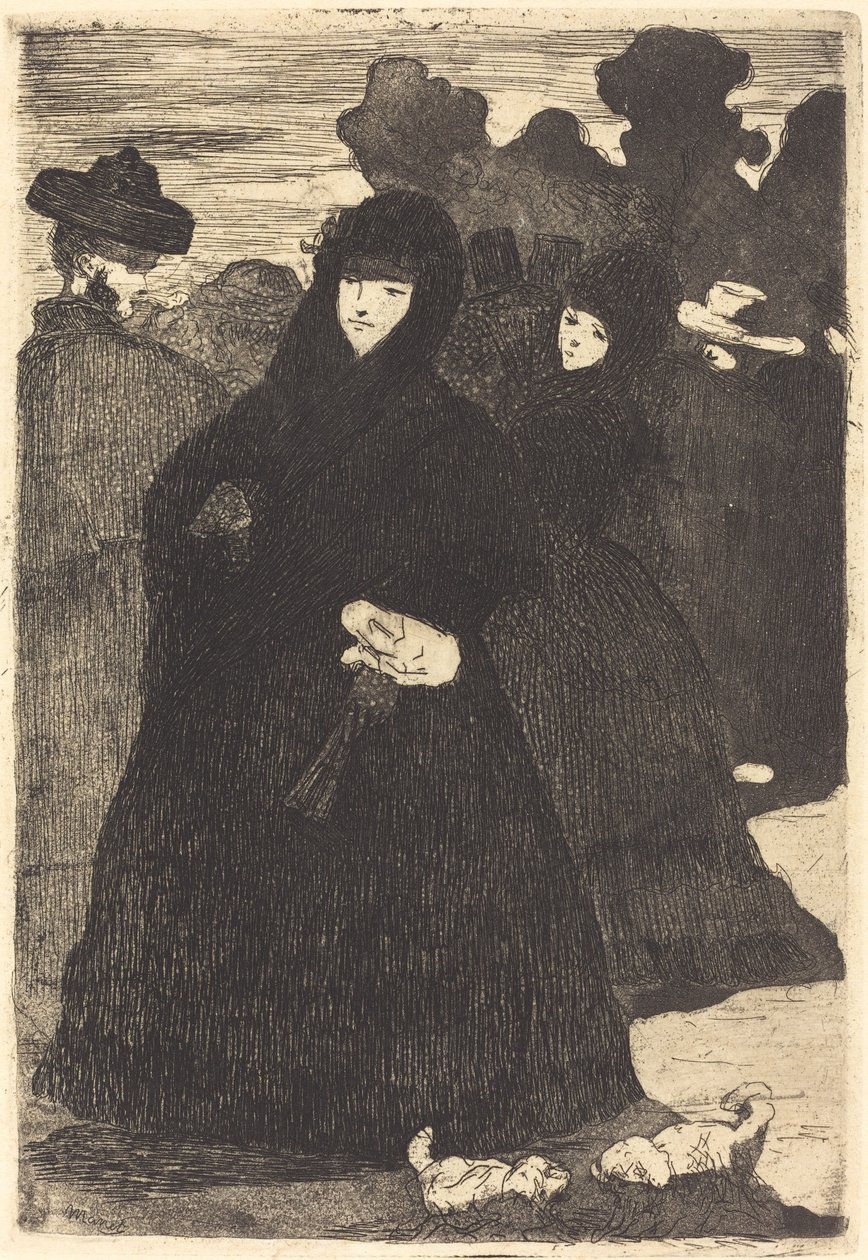 在普拉多 Au Prado, 18651868. 作者 爱德华·马奈