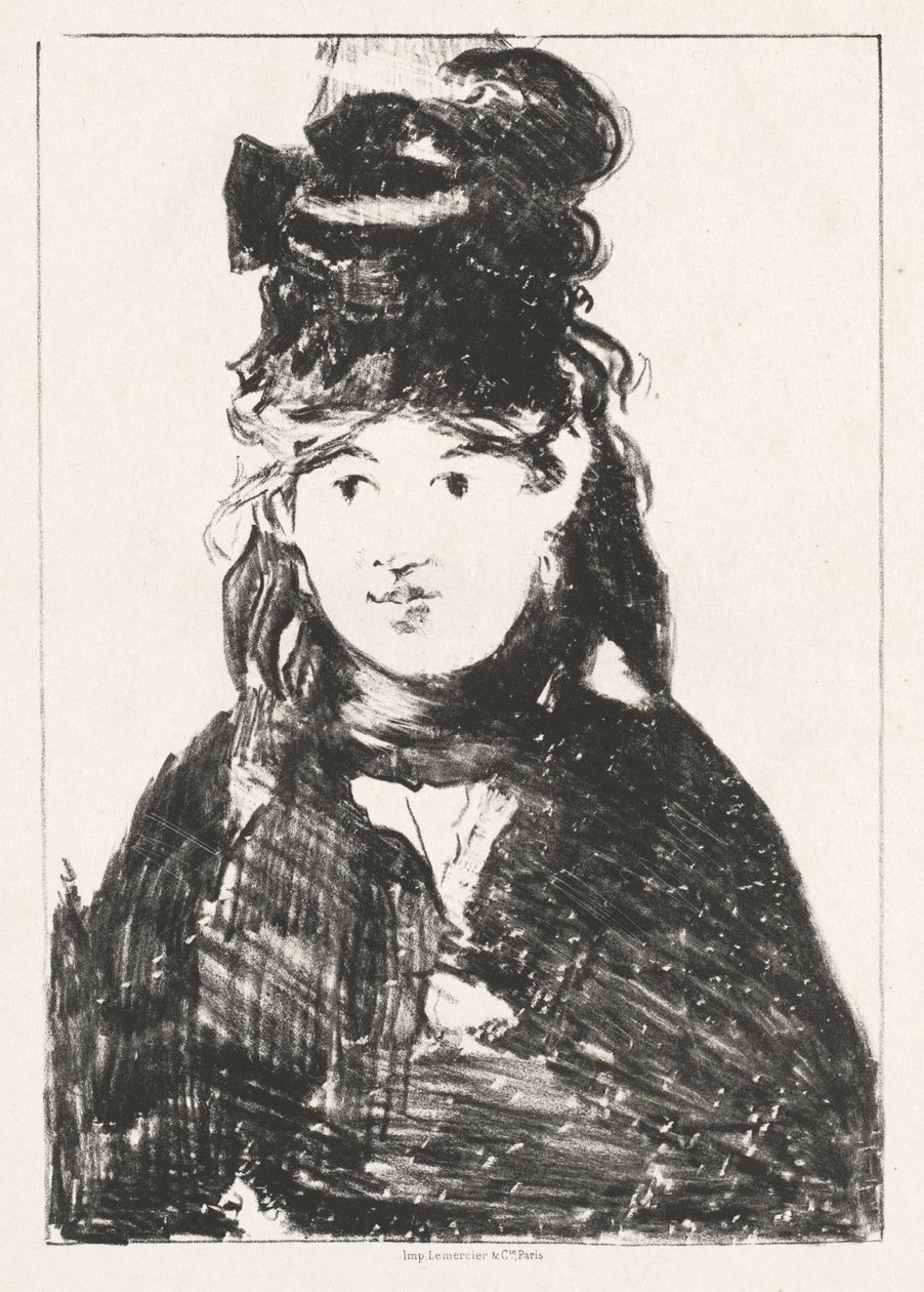 Berthe Morisot 作者 爱德华·马奈
