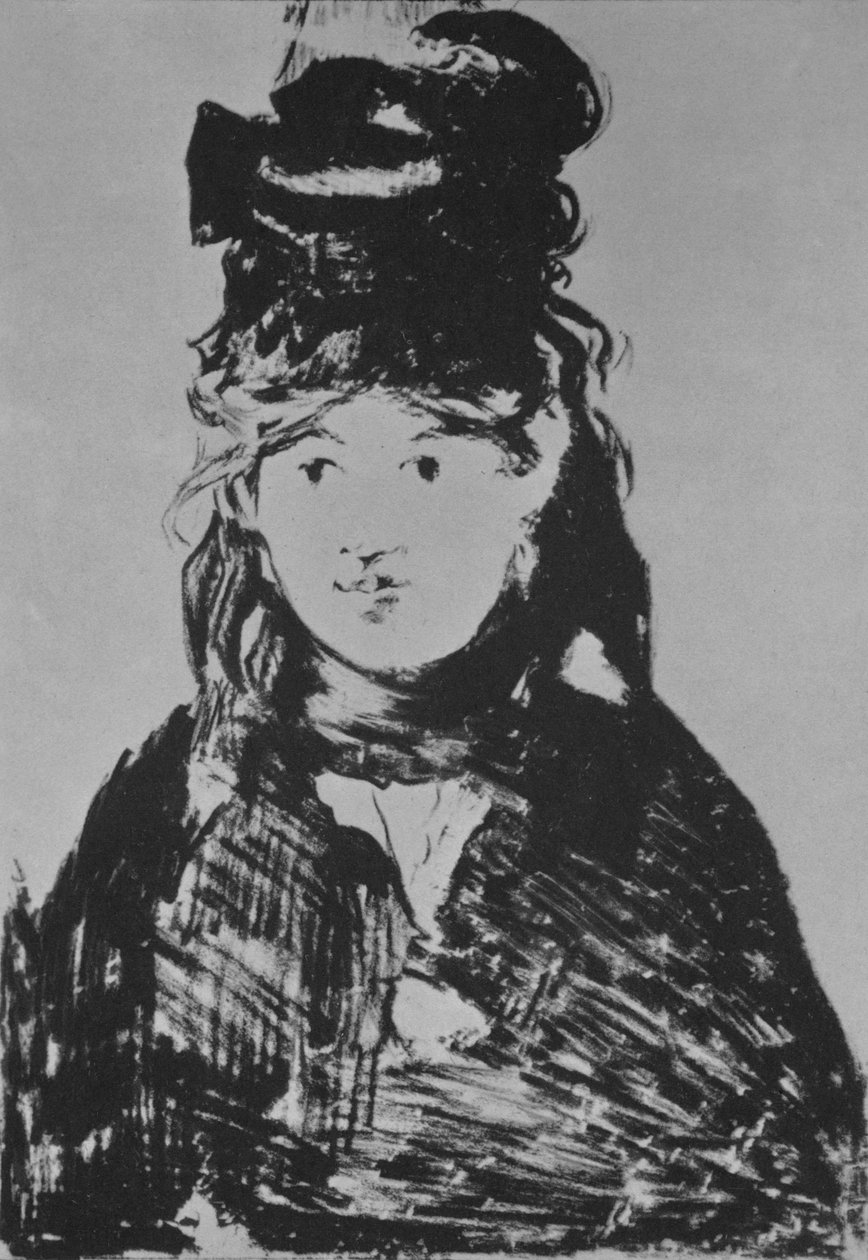 伯特·莫里索（Berthe Morisot），c。 1870年代，1946年。 作者 爱德华·马奈