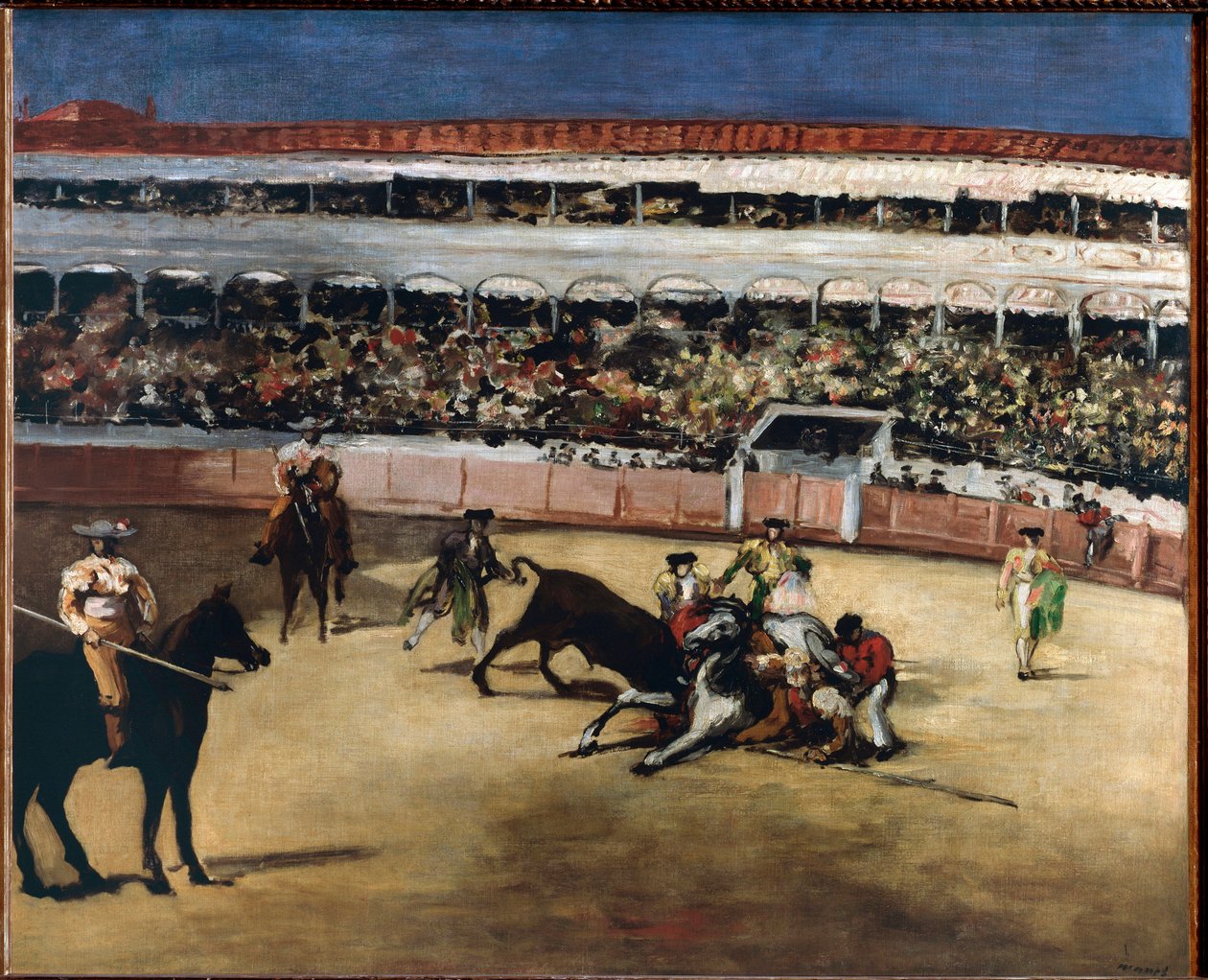 Bulls fight - 1865-1866. Oil on canvas 作者 爱德华·马奈