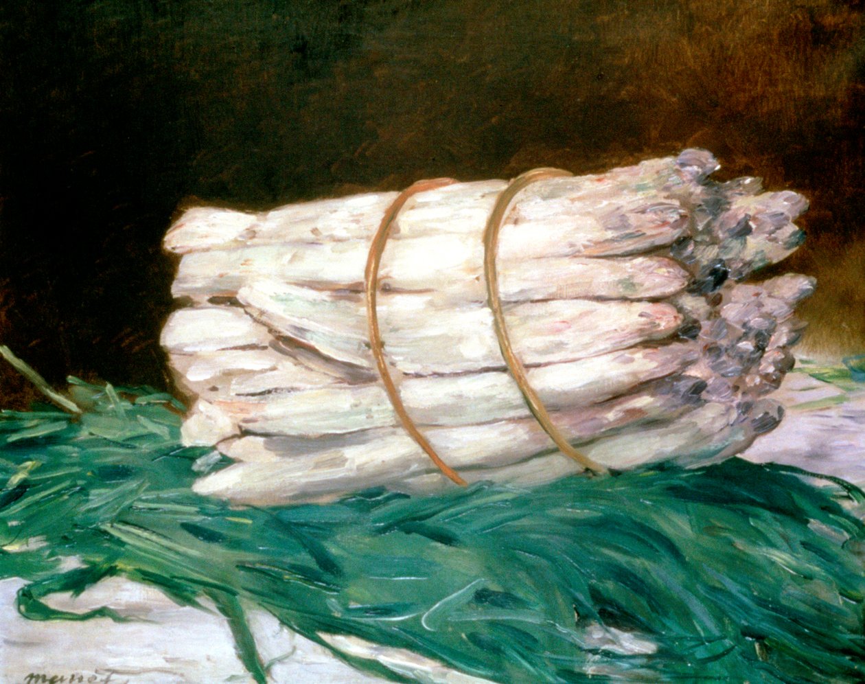 芦笋束》，1880年 作者 爱德华·马奈