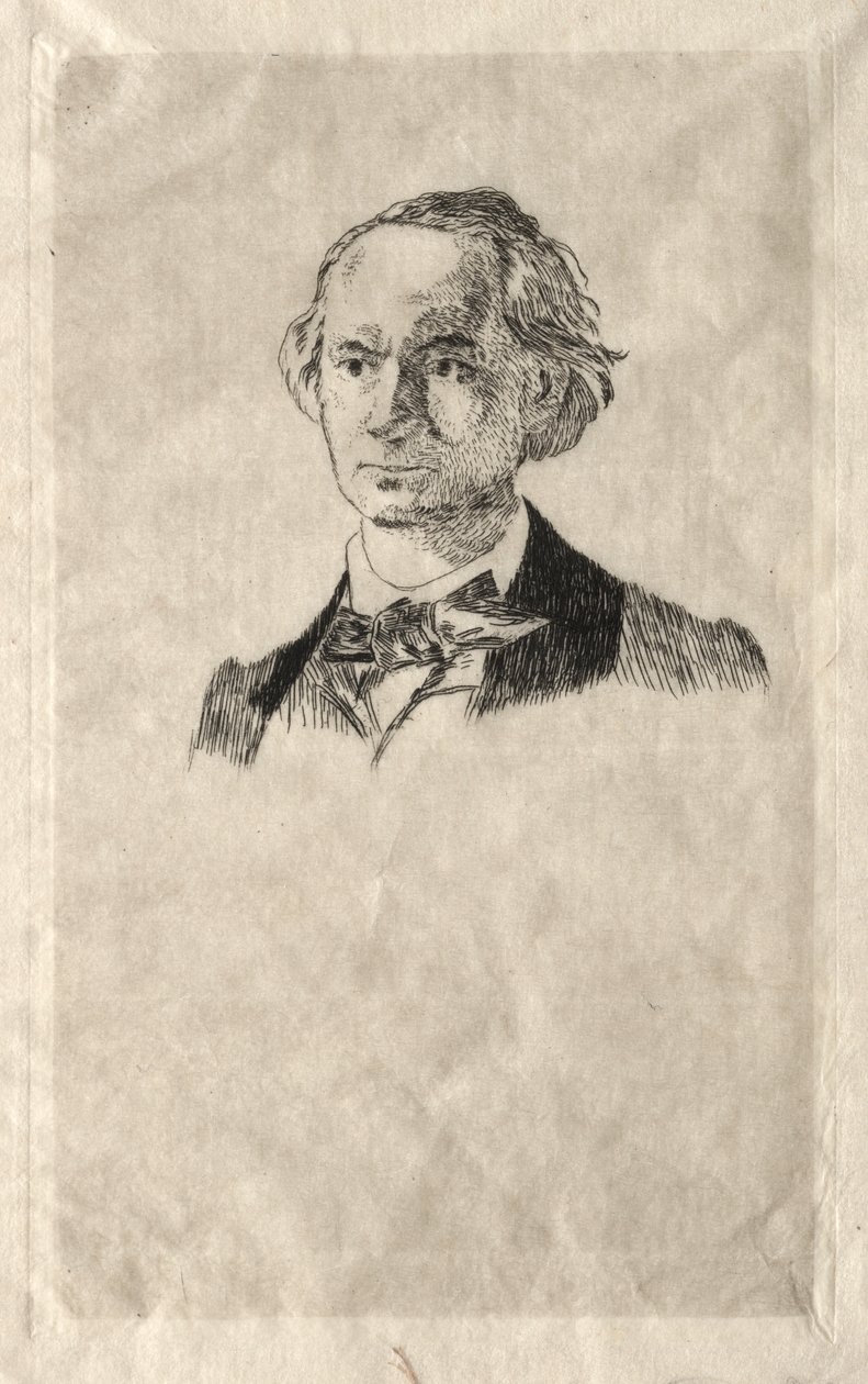 Charles Baudelaire 作者 爱德华·马奈