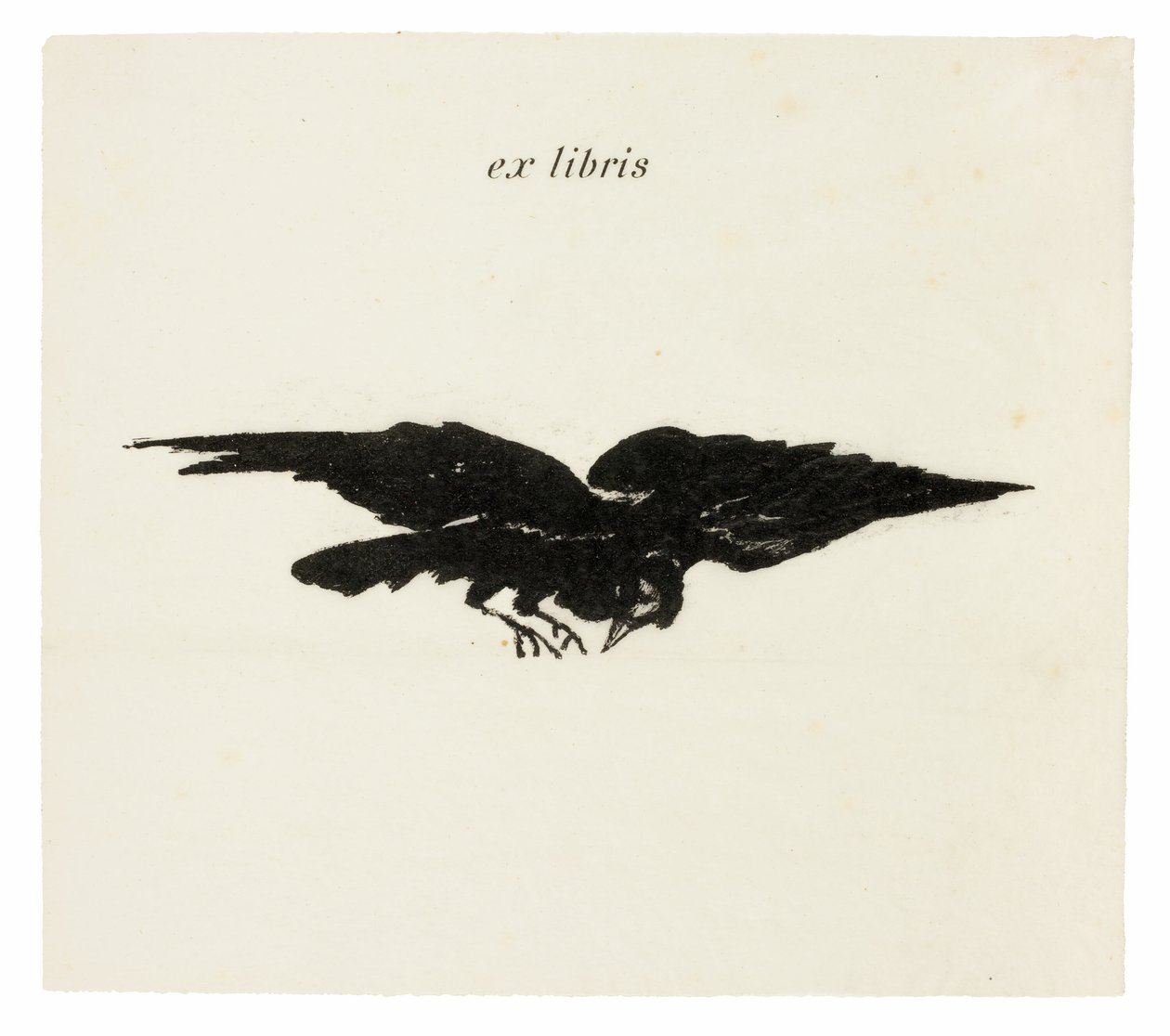 飞翔的乌鸦：《乌鸦》（Le Corbeau）中的图书借阅处 作者 爱德华·马奈