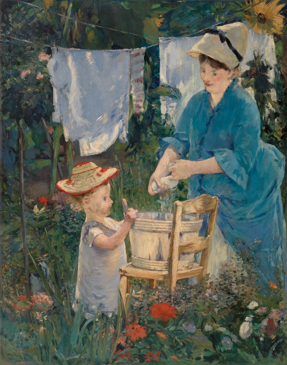 洗衣房（Le Linge） 作者 爱德华·马奈