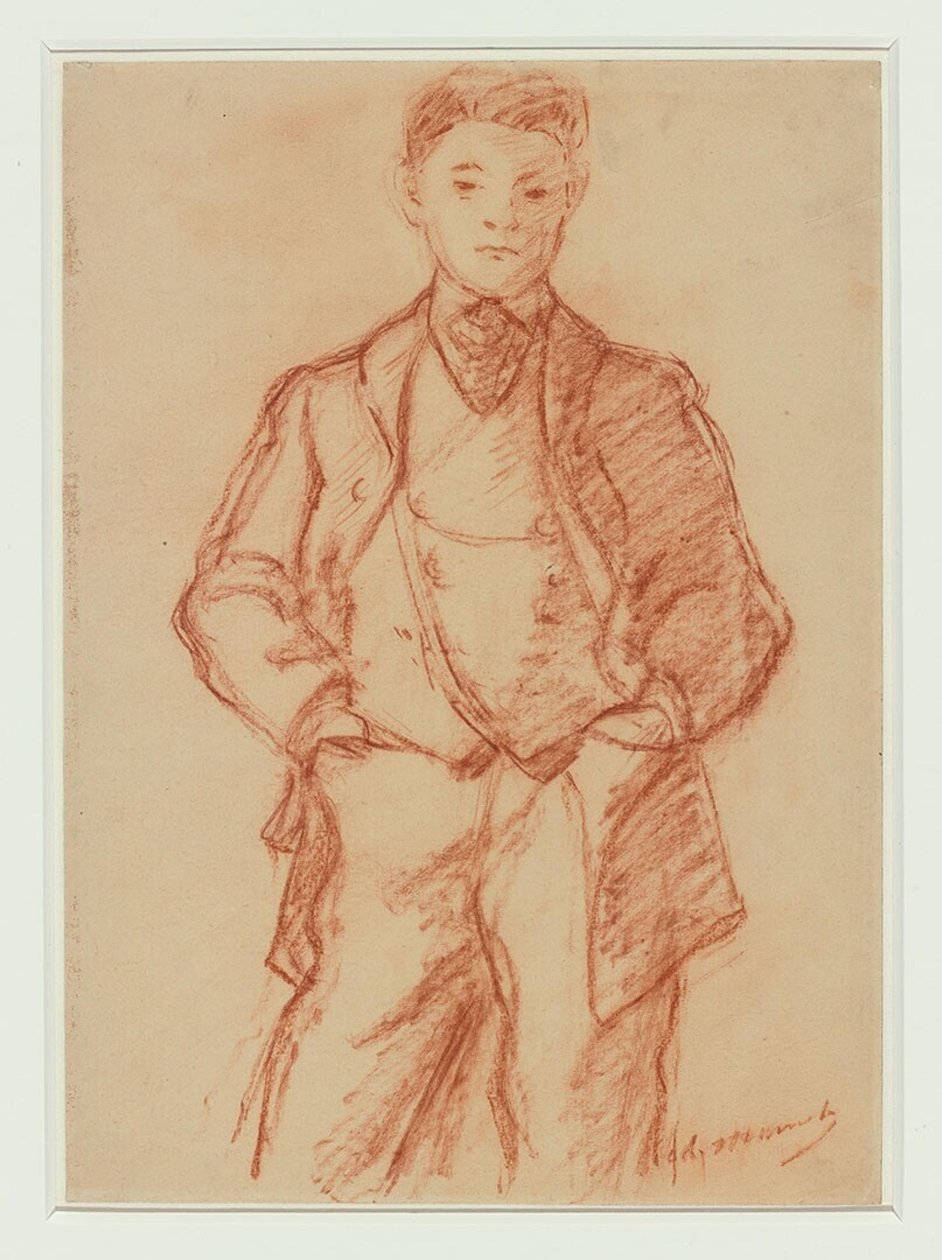 马奈 - 莱昂-科埃拉-莱恩霍夫肖像，约 1868 年 作者 爱德华·马奈