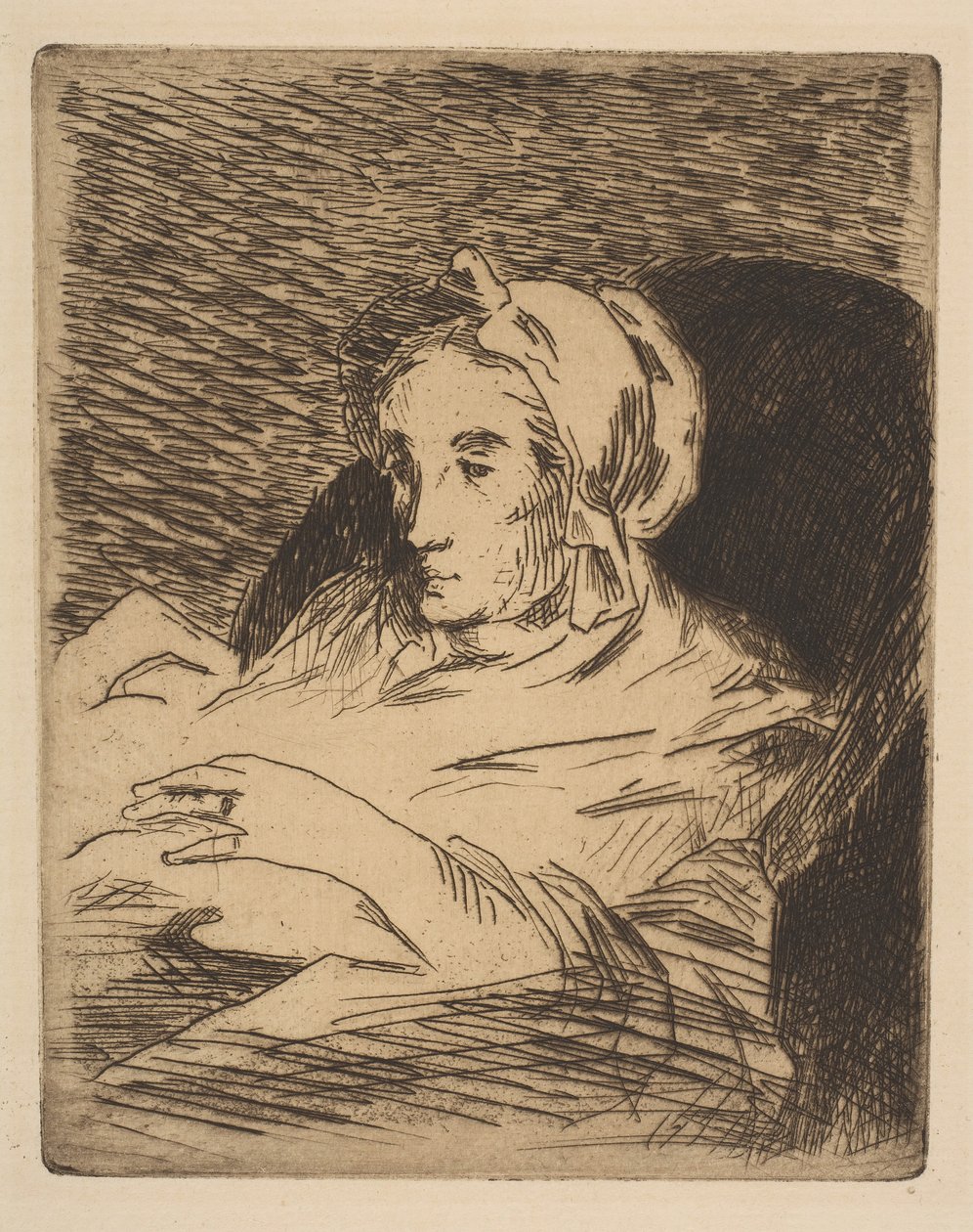 恢复期的苏珊娜马奈（Suzanne Manet），1879-81年。 作者 爱德华·马奈