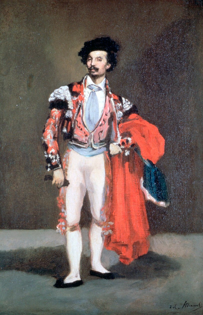 舞者Mariano Camprubi，1862年 作者 爱德华·马奈