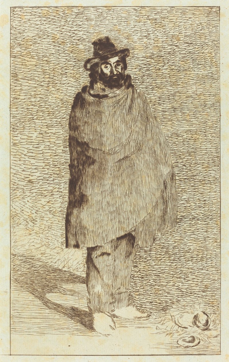哲学家 Le philosophe, 1866. 作者 爱德华·马奈