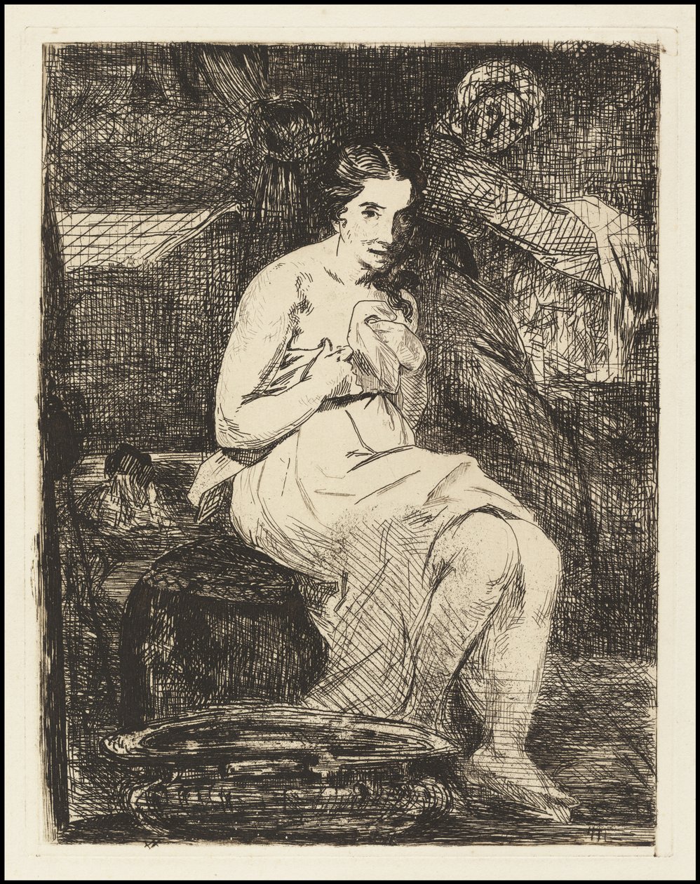 香水，1862年 作者 爱德华·马奈
