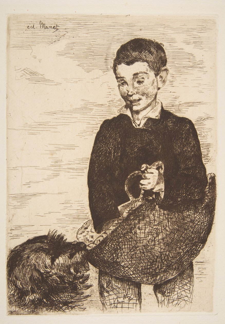 Urchin，1861-62年。 作者 爱德华·马奈