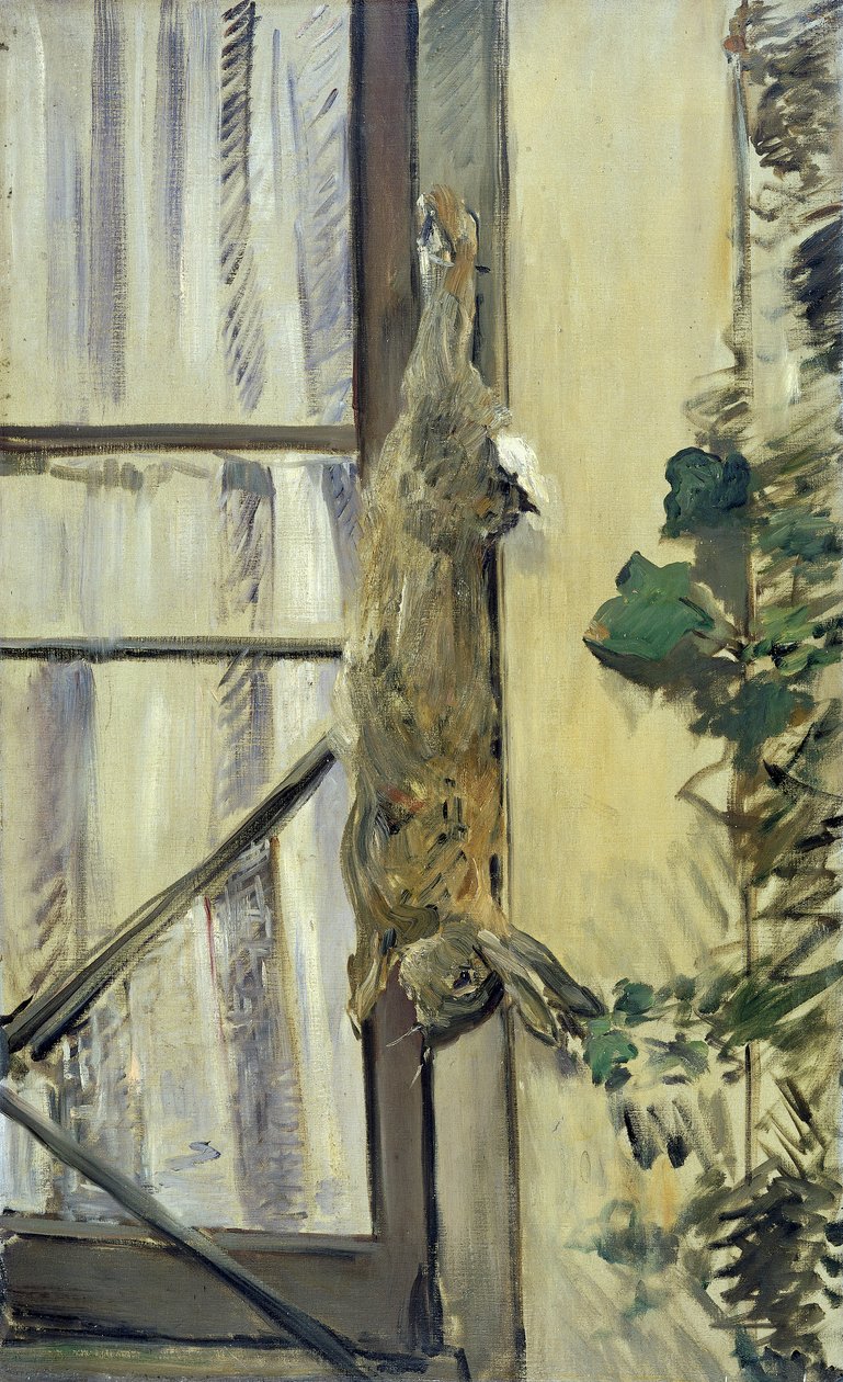 兔子》，1881年。 作者 爱德华·马奈