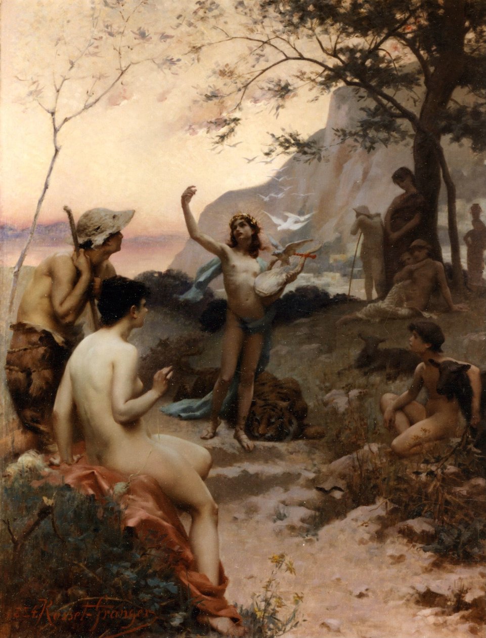 Orpheus, 1884. 作者 爱德华·罗塞特·格兰杰