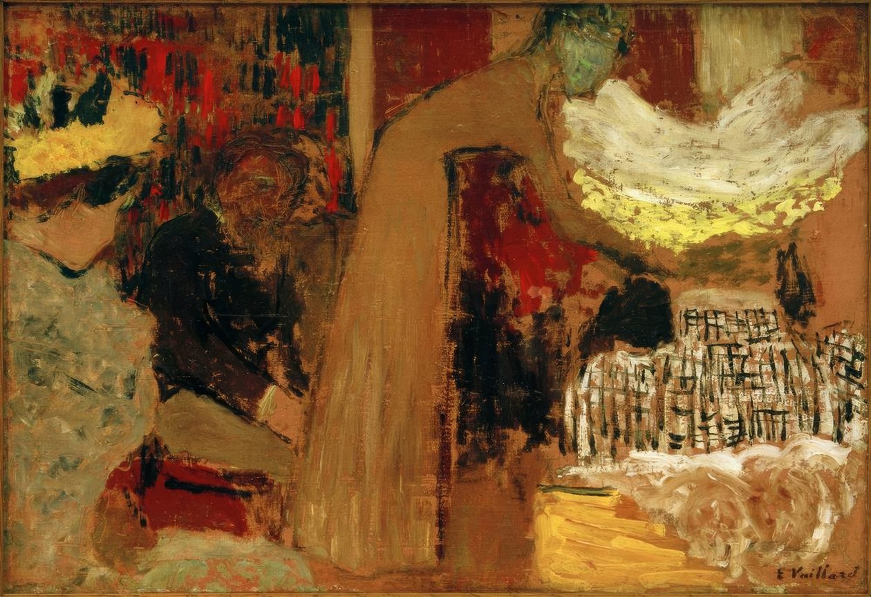E.Vuillard，模具Diseuse 作者 爱德华·维拉德