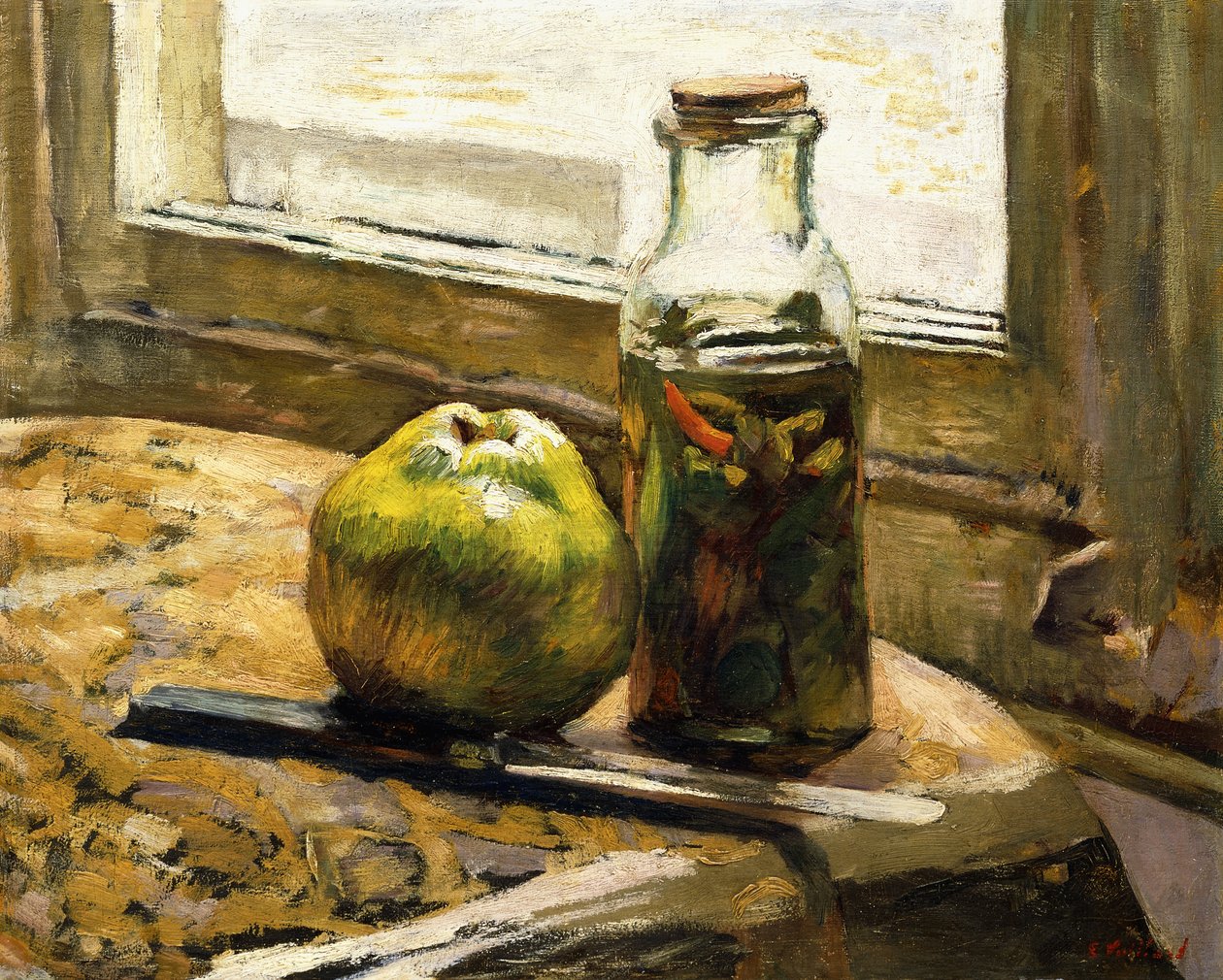 泡菜和苹果罐，1889-90年 作者 爱德华·维拉德
