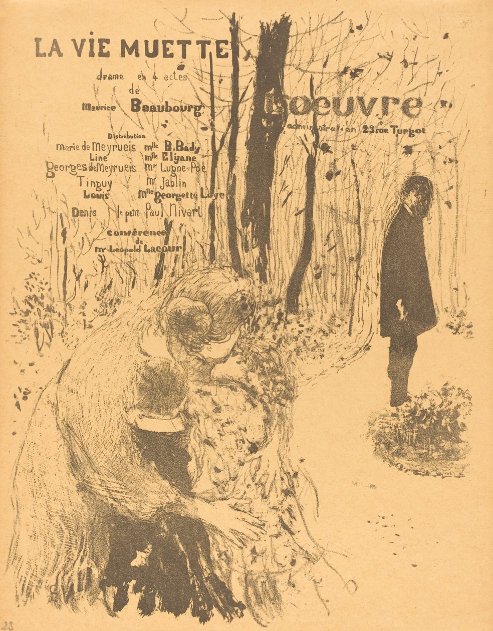 La Vie muette, 1894年。 作者 爱德华·维拉德