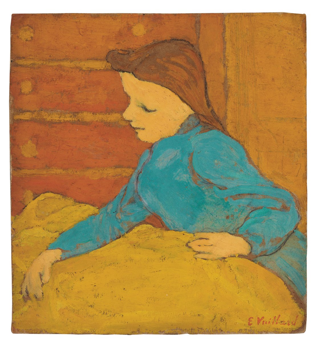 小手，1891-92年 作者 爱德华·维拉德