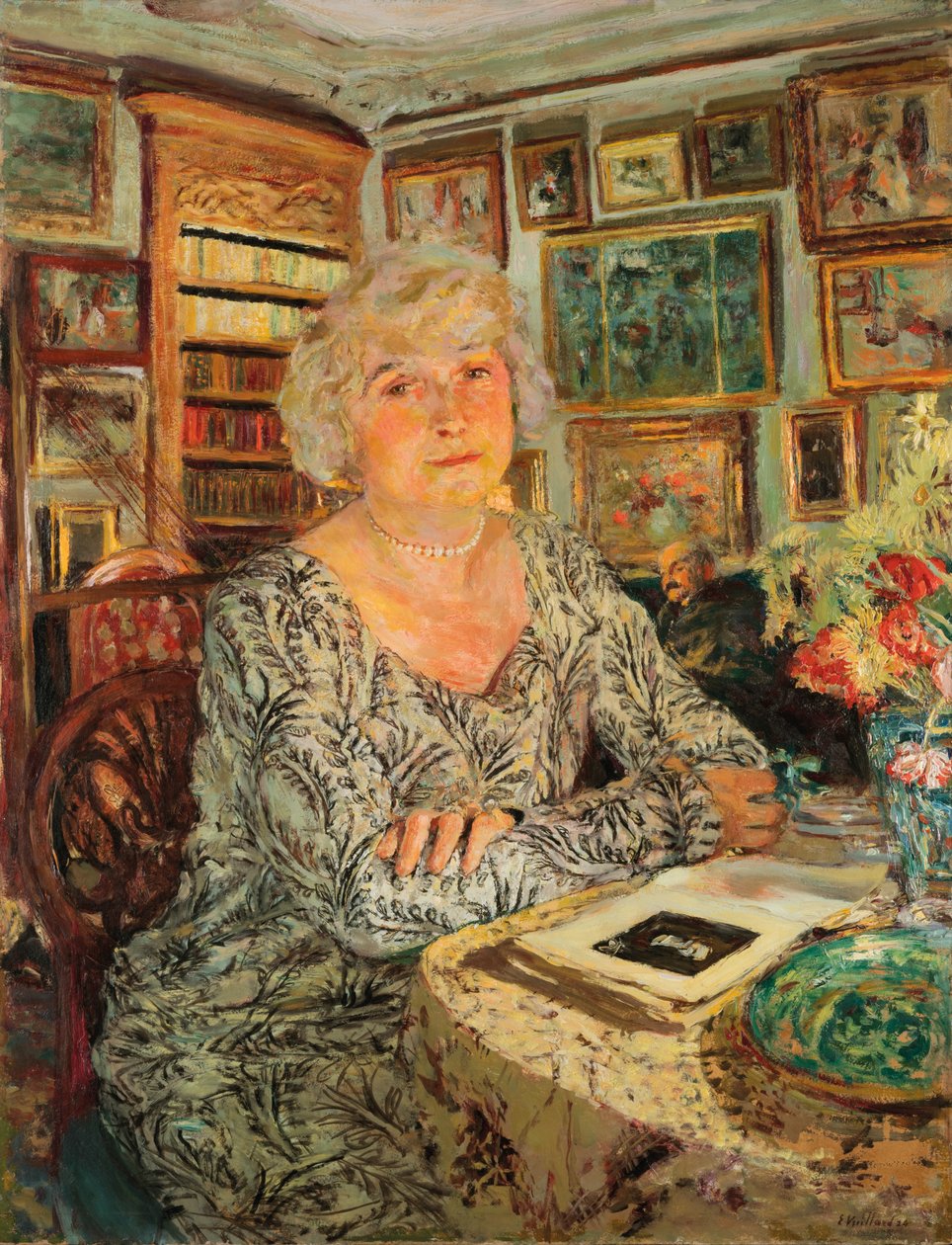 露西·赫塞尔（Lucy Hessel），1924年 作者 爱德华·维拉德