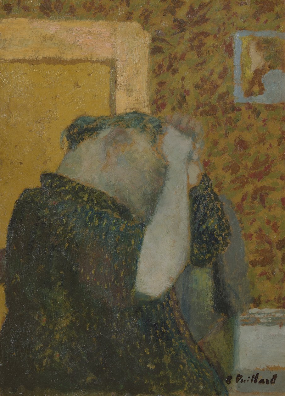 夫人Vuillard，c.1892 作者 爱德华·维拉德