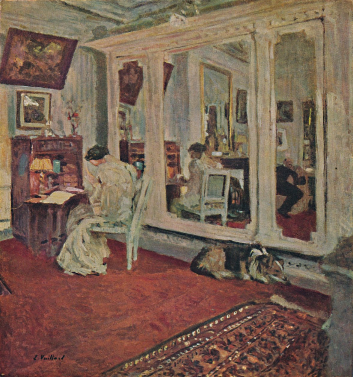 Ms Hessel，Rivo Rivoli街，1902年，c1902年，1946年 作者 爱德华·维拉德