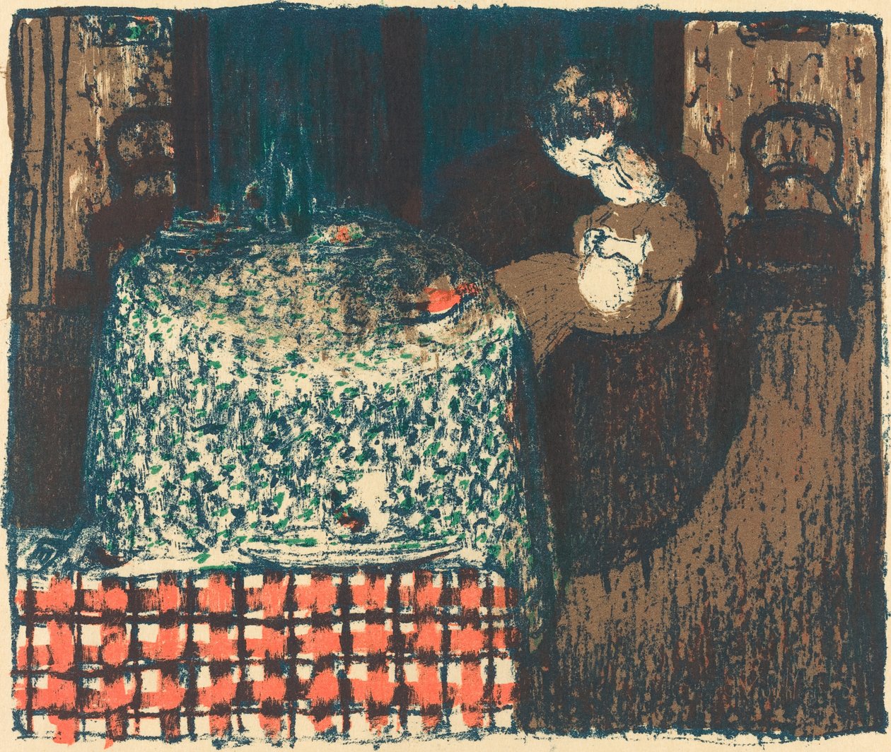 Motherhood Maternite, 1896. 作者 爱德华·维拉德