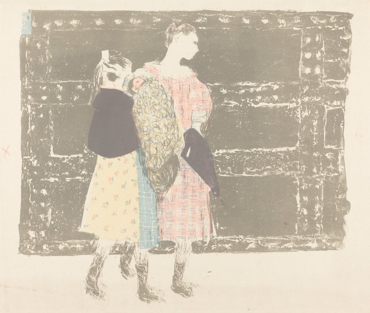 在欧洲之桥上，1897-1898年，1899年出版。 作者 爱德华·维拉德