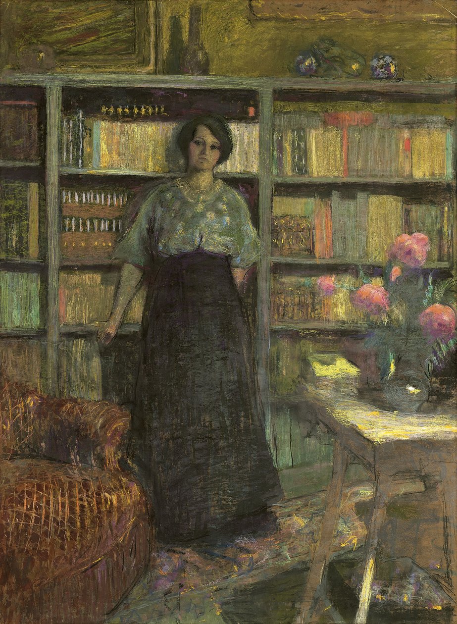 杰奎琳·芳丹小姐的画像，1911年； 1932年 作者 爱德华·维拉德