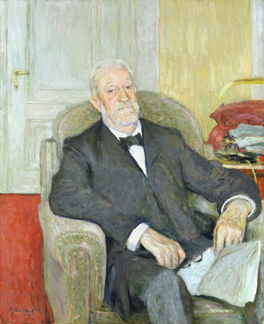 参议员Eduard Wilhelm Ludwig Heinrich Roscher（1838-1929）1913 作者 爱德华·维拉德