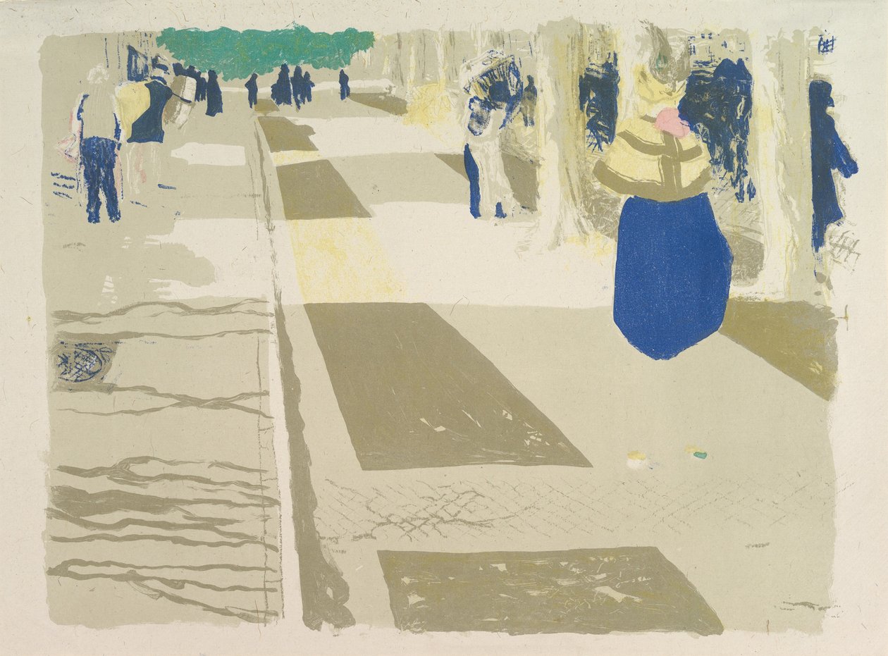 The Avenue, from the series Landscapes and Interiors 作者 爱德华·维拉德