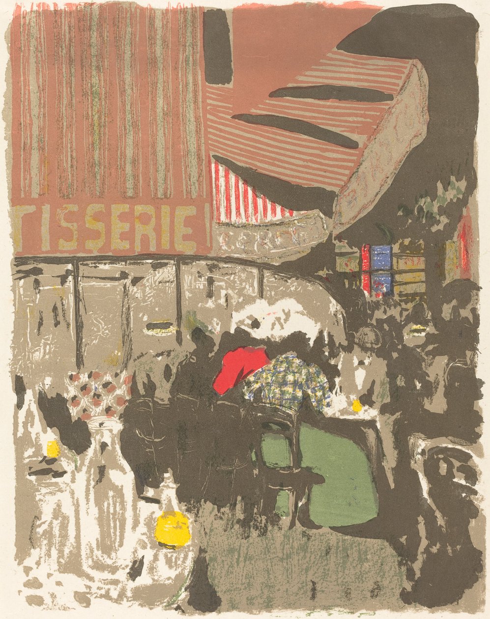 La patiserie面包店，1899年。 作者 爱德华·维拉德