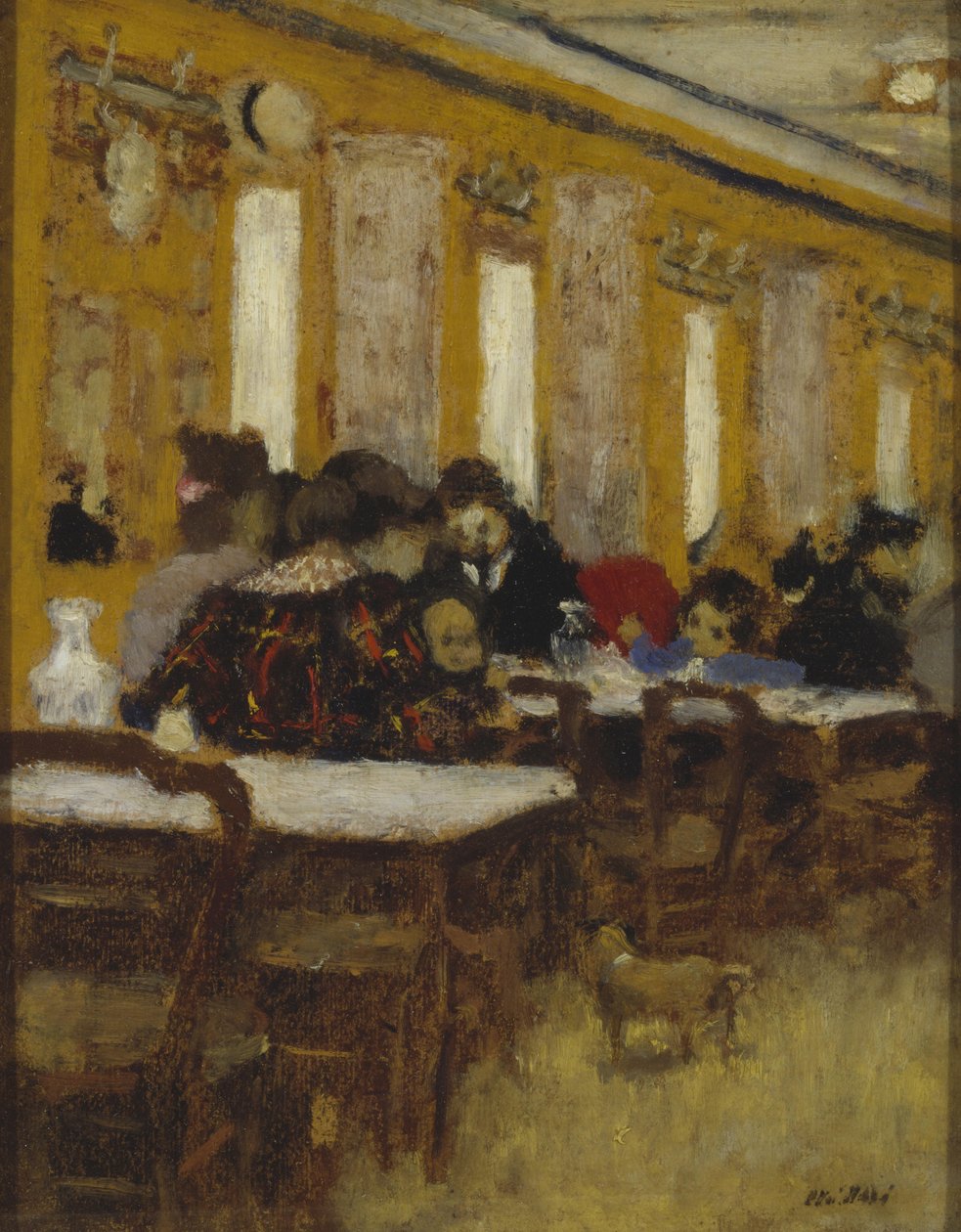 小餐馆，约1900-1901年 作者 爱德华·维拉德
