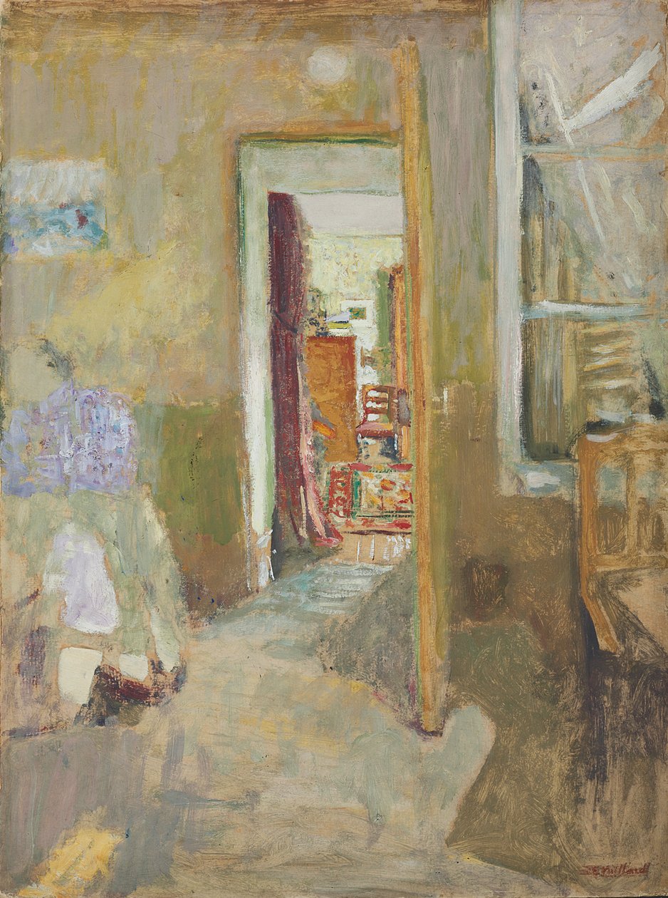 敞开的门，c。 1902-1903 作者 爱德华·维拉德