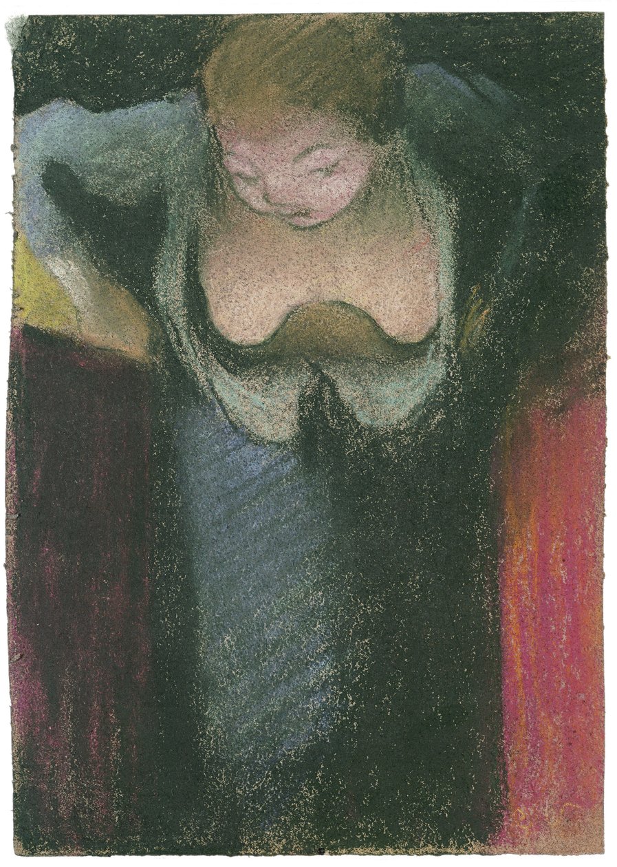 歌手，1891-1892年 作者 爱德华·维拉德
