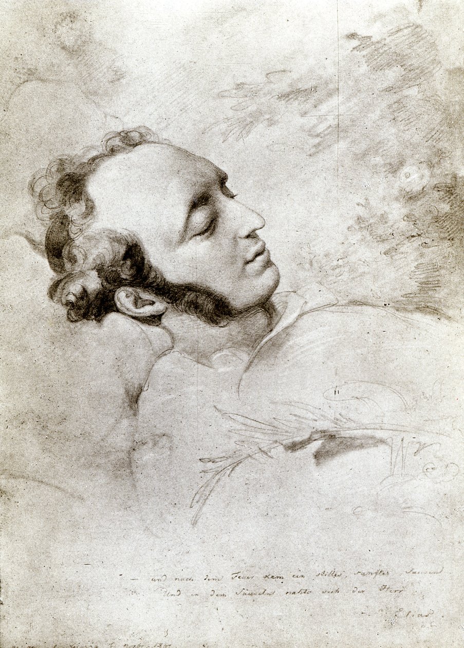 Felix Mendelssohn（1809-47）临终前，1984年 作者 爱德华·本德曼