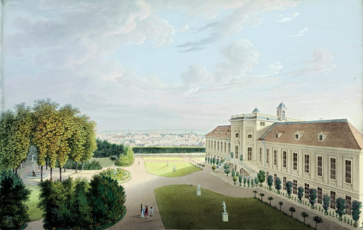 EsterházyPalace，维也纳 - 玛利亚希尔夫 作者 爱德华·古克
