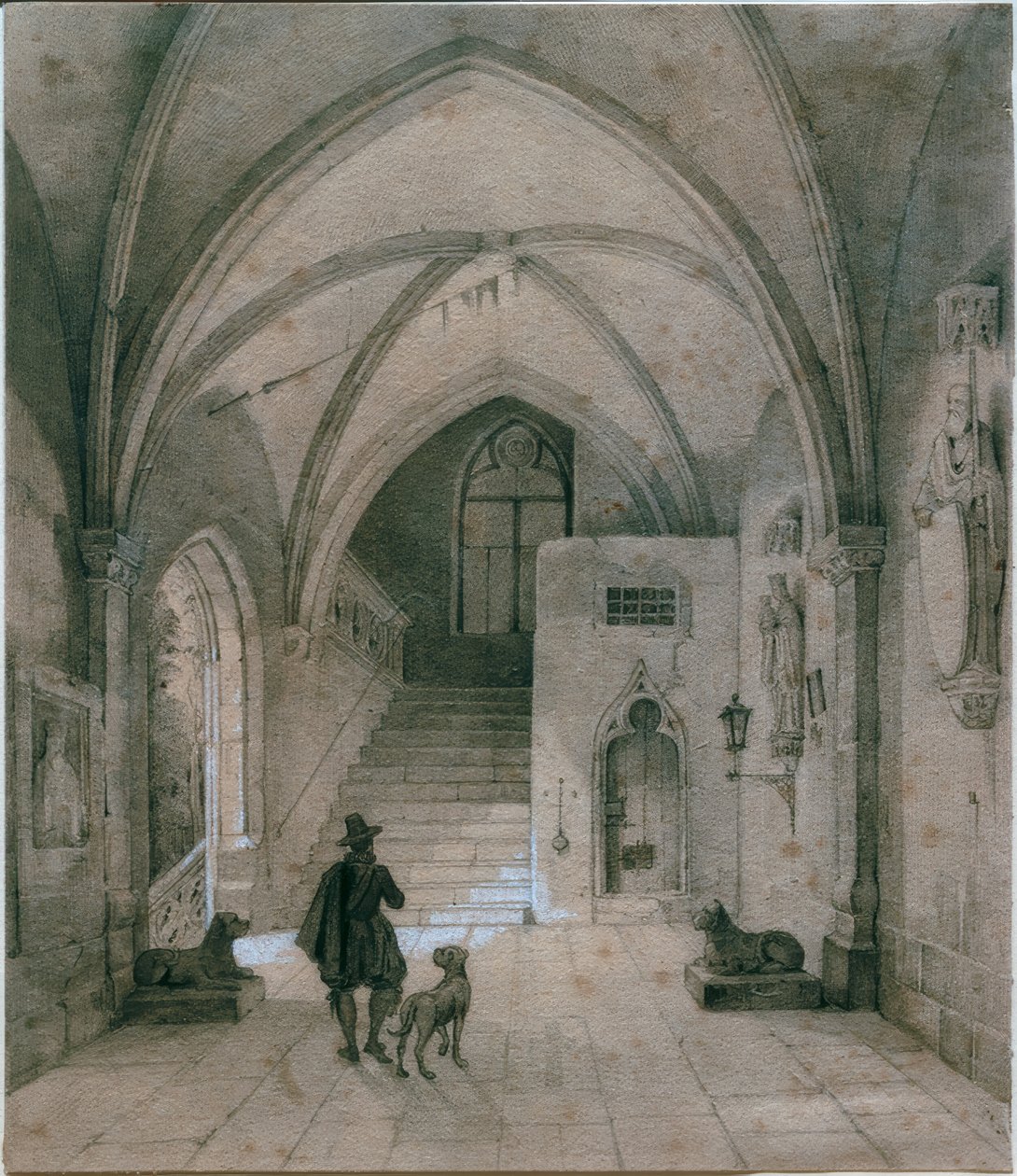 Gotische Halle 作者 爱德华·格哈特