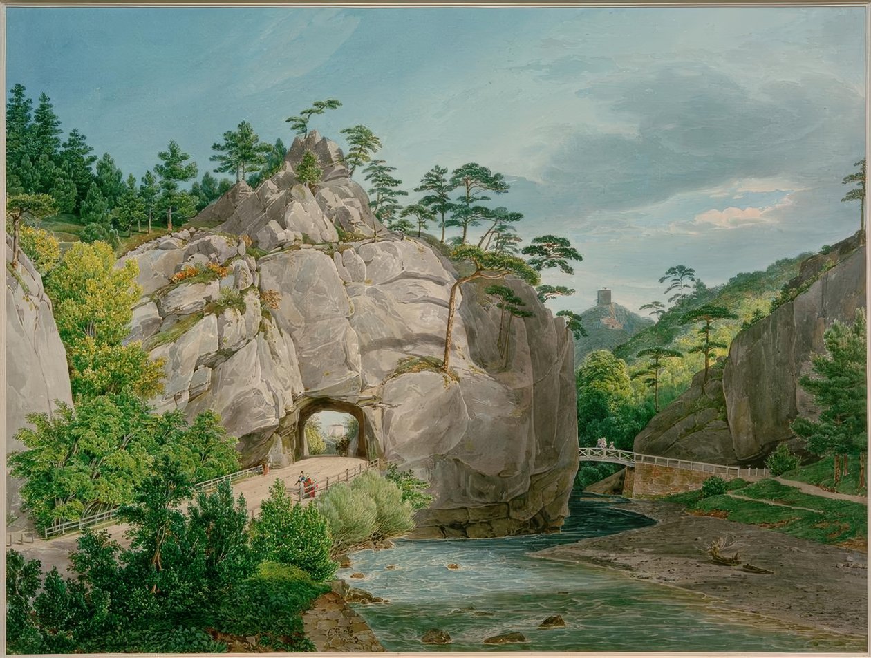 维也纳附近的巴登（维也纳，下奥地利州）， 作者 爱德华·古克