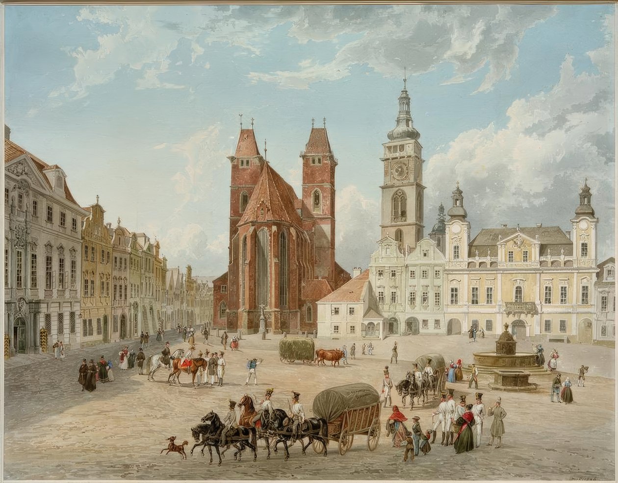 Königgrätz- Hradec Kralove（捷克共和国北德堡） 作者 爱德华·古克