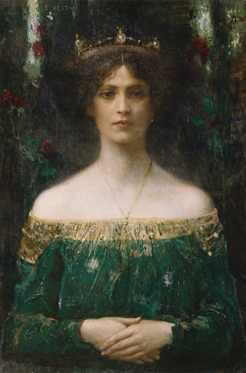 国王的女儿，1902年前。 作者 爱德华·韦斯