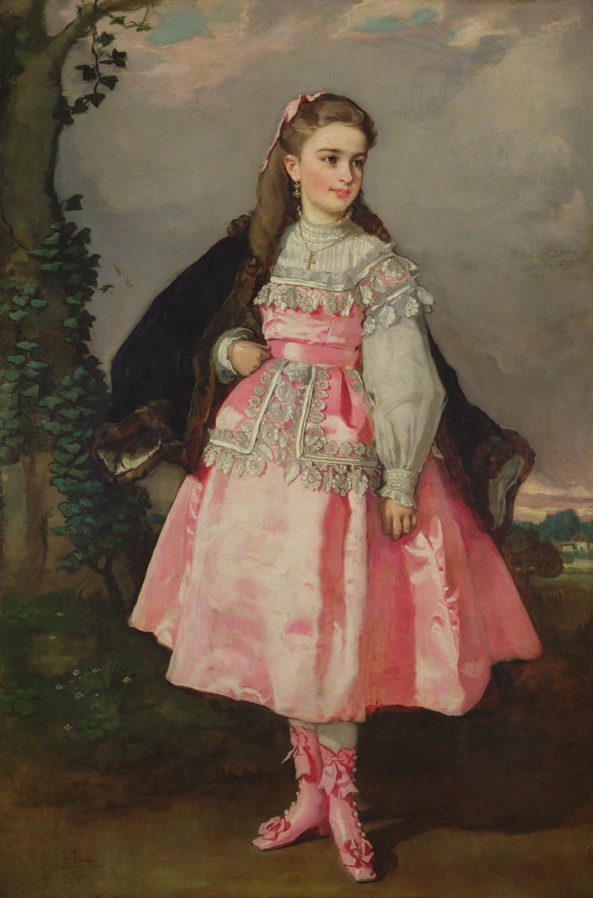 1871年Santovenia伯爵夫人 作者 爱德华多·罗萨莱斯（Eduardo Rosales）