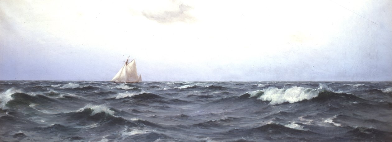 Valkyrie II穿越大西洋，约于1893年 作者 爱德华德马蒂诺