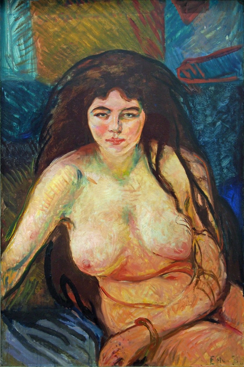 女半场 作者 爱德华·蒙克