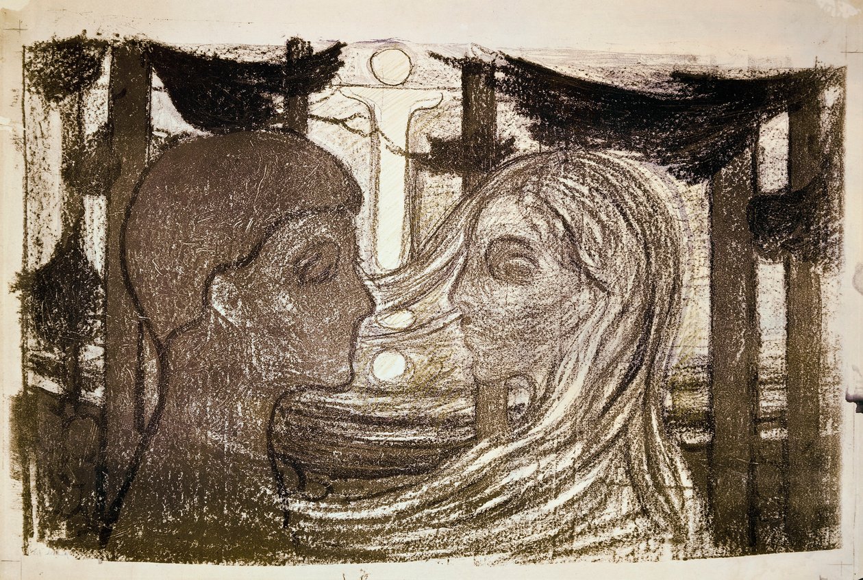 吸引力II 作者 爱德华·蒙克