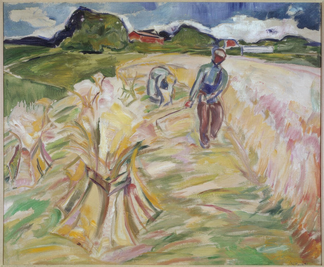 麦田 作者 爱德华·蒙克