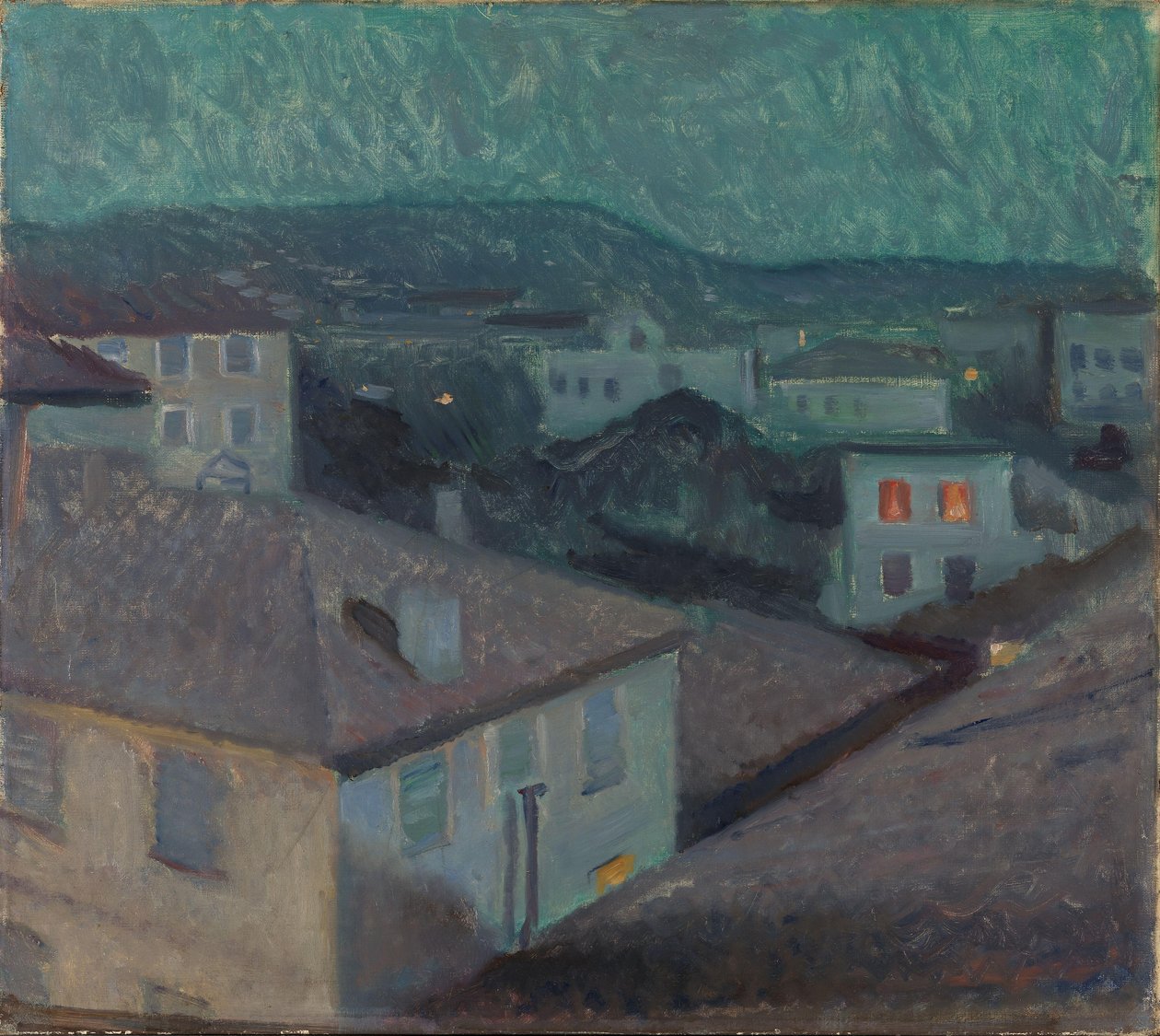 尼斯之夜 作者 爱德华·蒙克