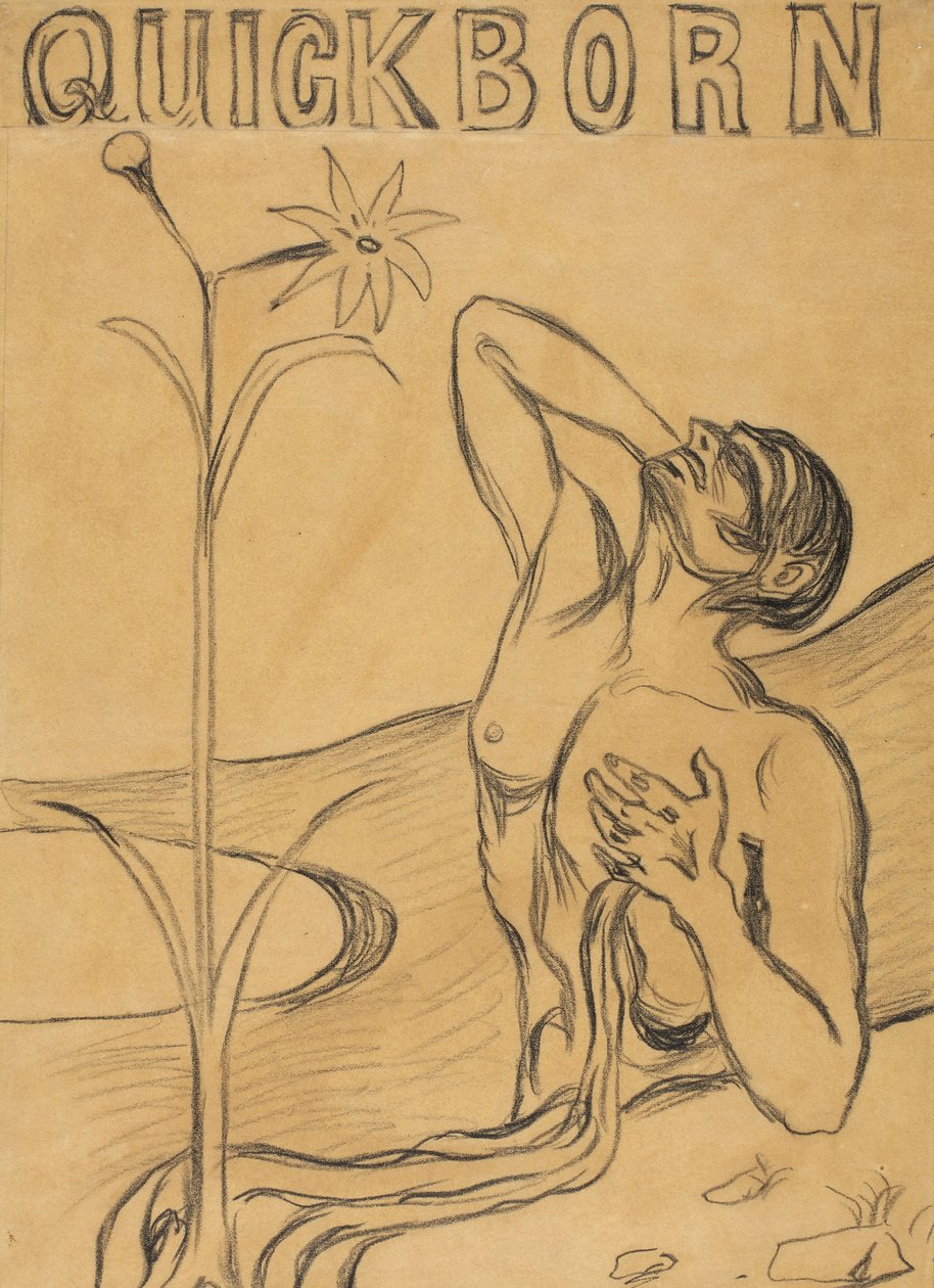 痛苦之花，1898年 作者 爱德华·蒙克
