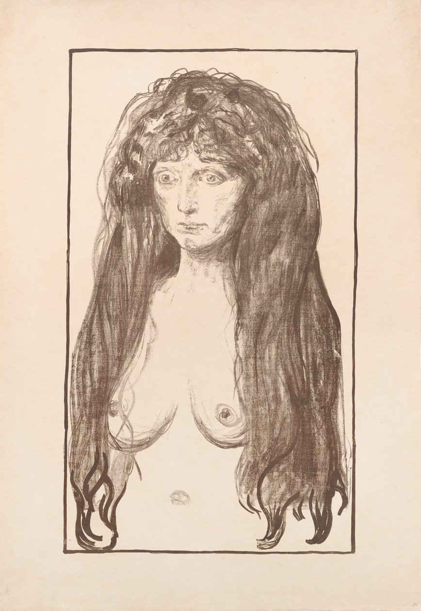 罪孽，1902年 作者 爱德华·蒙克