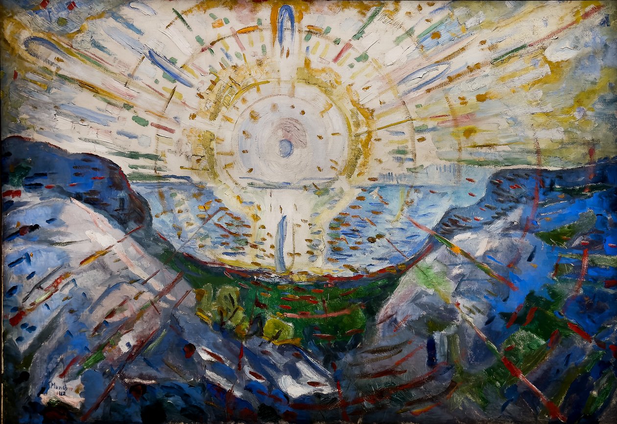 太阳 作者 爱德华·蒙克