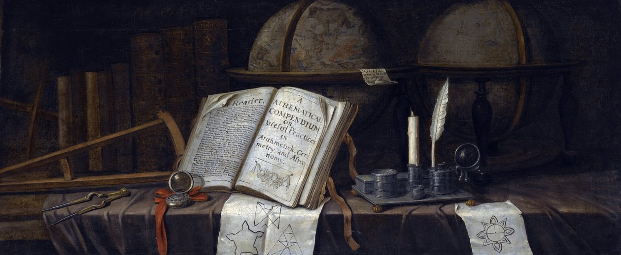 Vanitas Still Life par Edwaert Collier (1642-1708), - Oil on canvas, 41,9x98,8 - Private Collection 作者 Edwaert Colyer或Collier