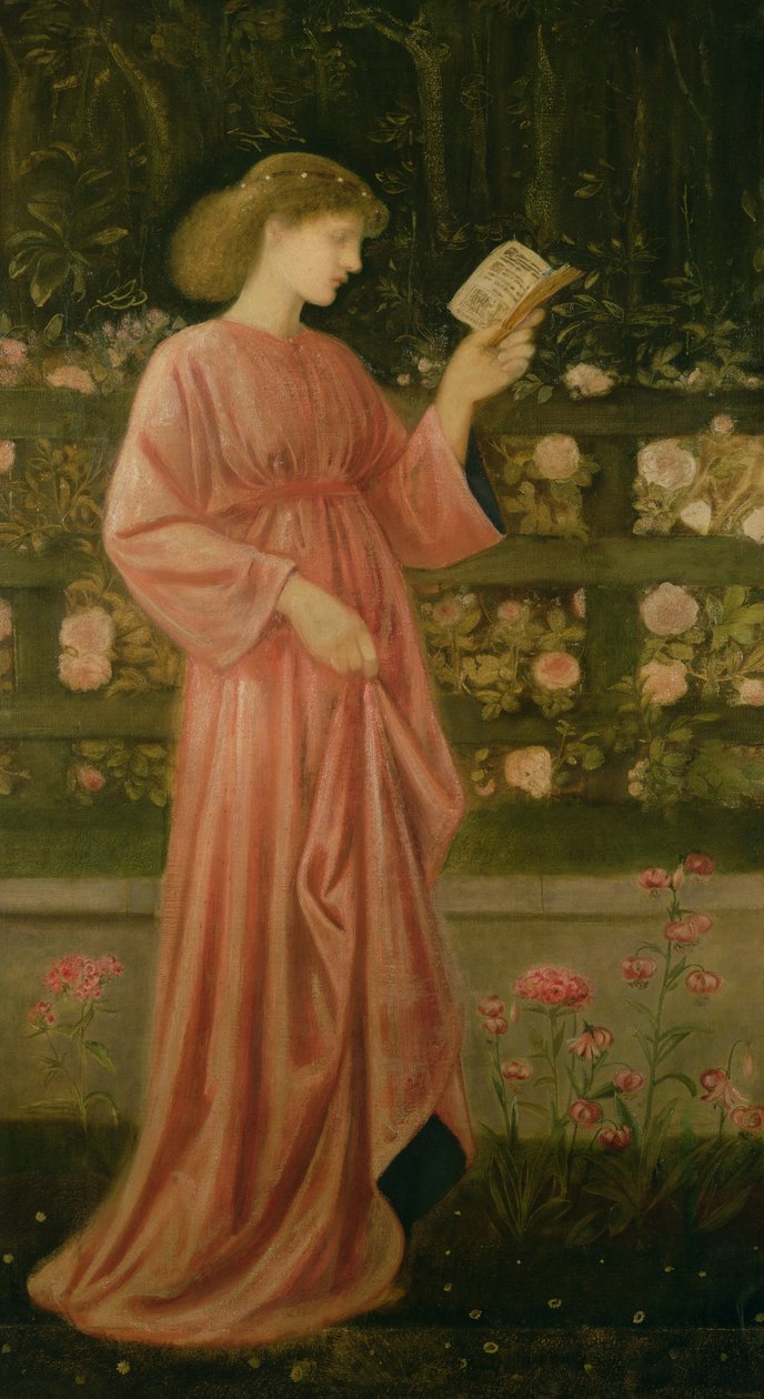 萨布拉公主（国王的女儿）1865-66 作者 爱德华·伯恩·琼斯
