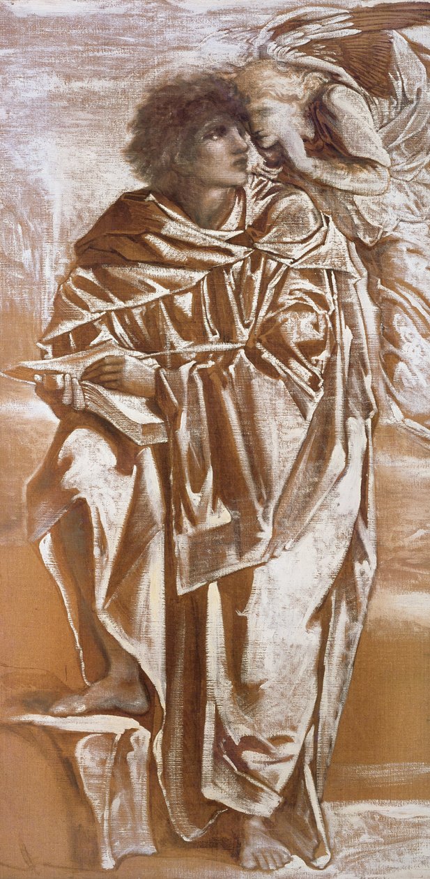 St.Matthew，19世纪 作者 爱德华·伯恩·琼斯